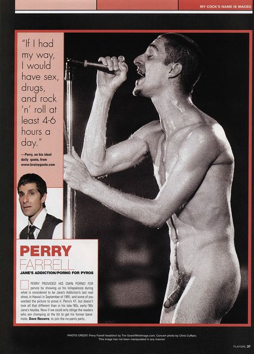Perry Farrell Nude Male Celebrities