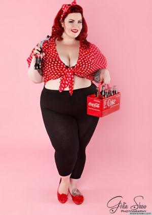 Plus Size Model Tess