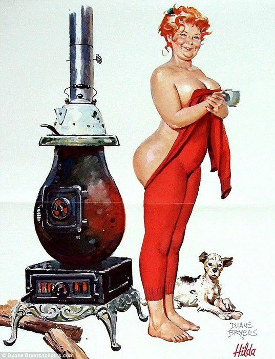 Plus Size Pin Up Cartoon