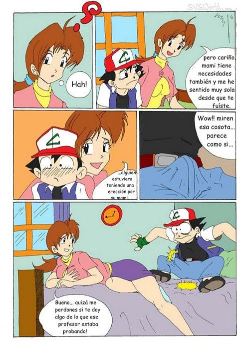 Pokemon Ash And Mom Hentai Comics