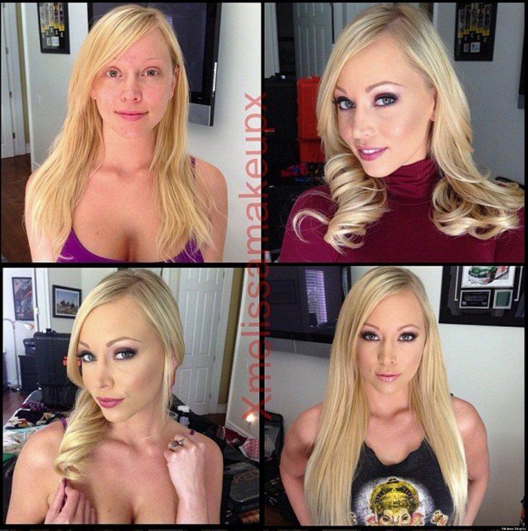Porn Stars With And Without Makeup Porn Stars With And Without Makeup