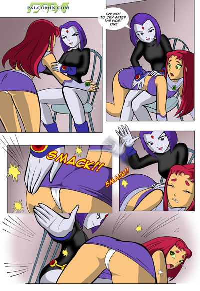 Raven Starfire Teen Titans The Blame Game Raven Starfire Teen Titans The Blame Game