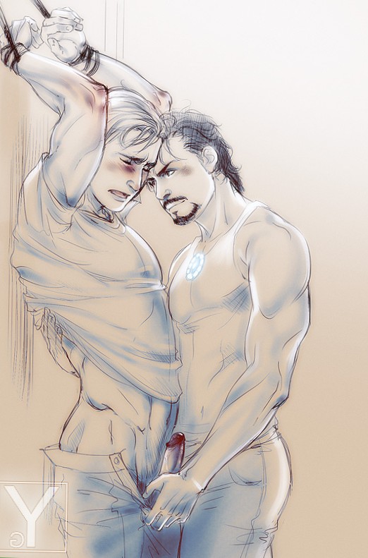Realistic Gay Sex Drawing