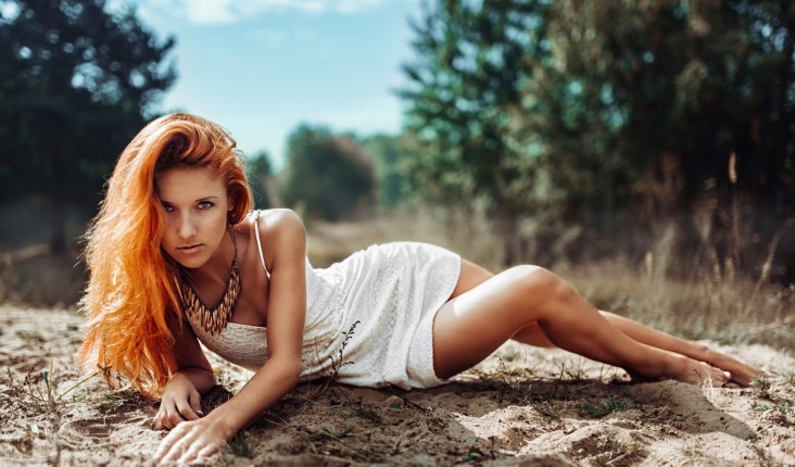 Red Fox Fox Red Haired Girl Red Fox Fox Red Haired Girl