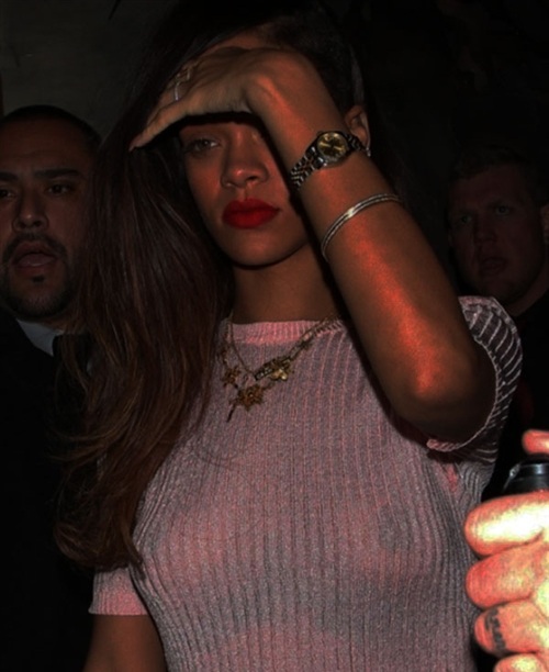 Rihanna See Thru Top No Bra Rihanna See Thru Top No Bra