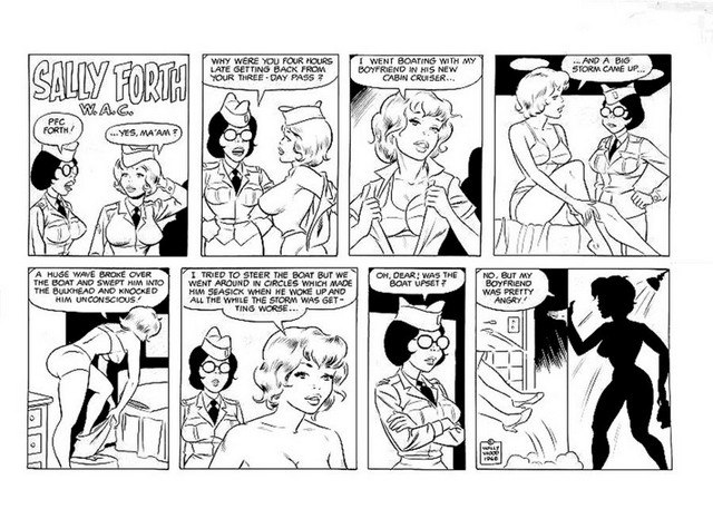 Sally Forth Comic Strip Nude