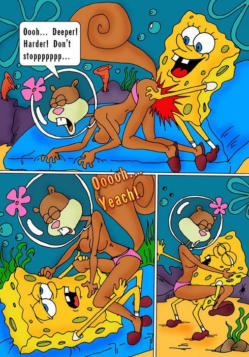 Sandy Cheeks And Spongebob Squarepants Sandy Cheeks And Spongebob Squarepants