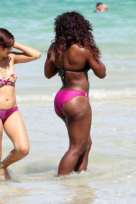 Serena Williams Beach Hot Serena Williams Beach Hot