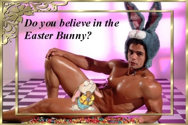Sexy Male Easter Bunny