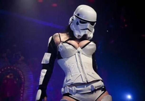 Sexy Star Wars Female Stormtrooper Sexy Star Wars Female Stormtrooper