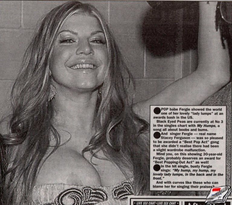 Stacy Ferguson Nip Slip Stacy Ferguson Nip Slip