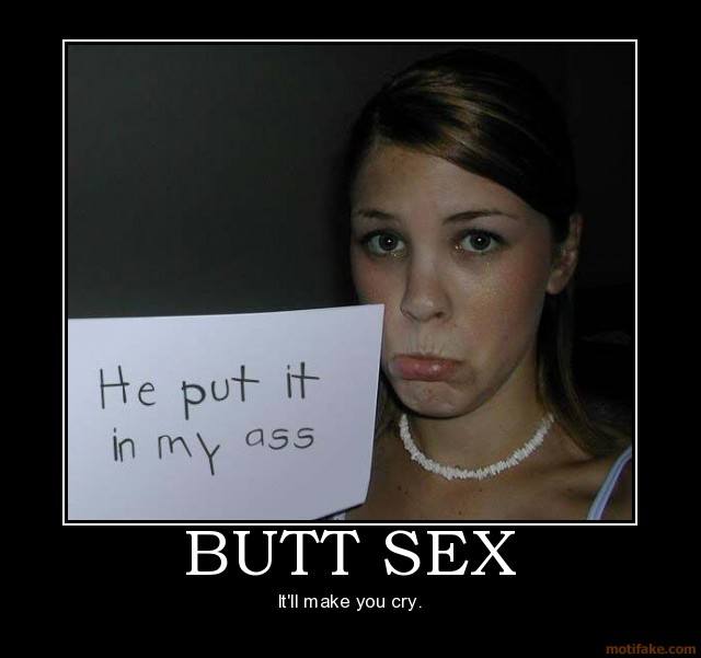 Surprise Butt Sex Demotivational Surprise Butt Sex Demotivational