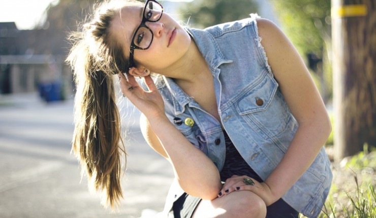 Tail Girl Glasses