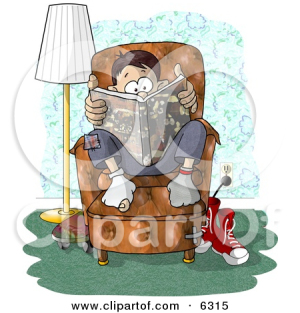 Teen Sitting In Chair Reading Clip Art Teen Sitting In Chair Reading Clip Art