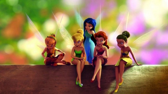Tinker Bell And Her Fairy Friends