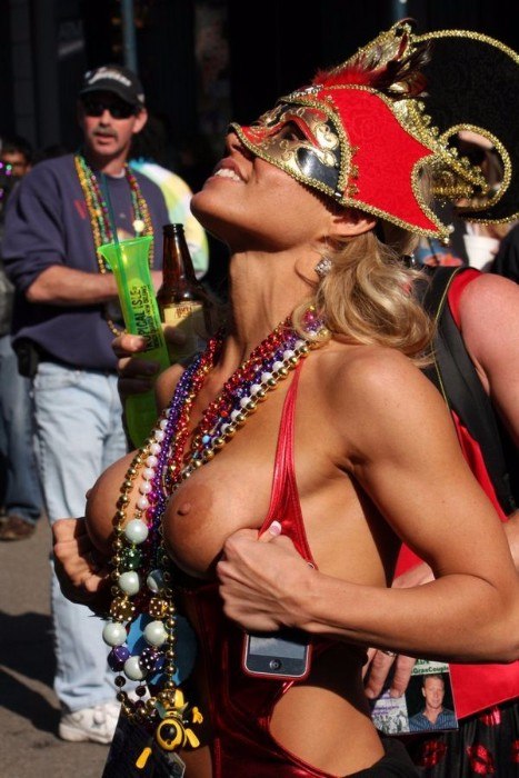 Topless At Mardi Gras Topless At Mardi Gras