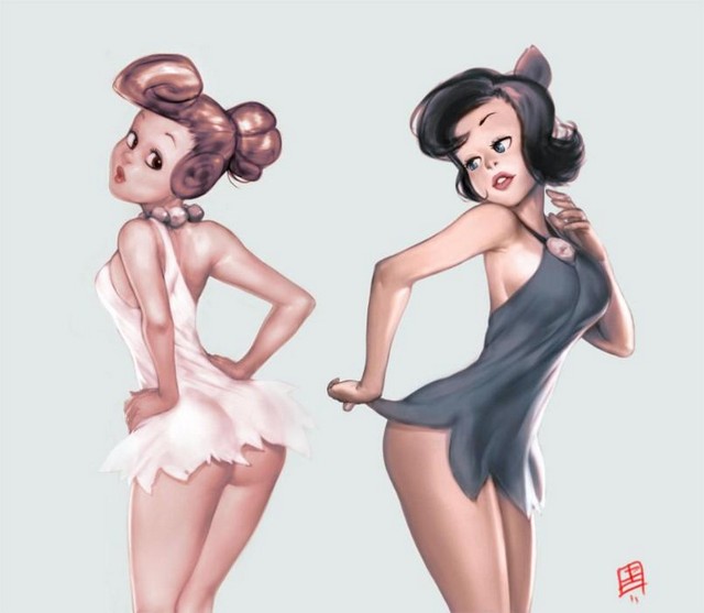 Wilma Flintstone And Betty Rubble Hot Wilma Flintstone And Betty Rubble Hot