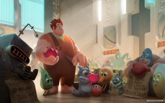 Wreck It Ralph Cartoon