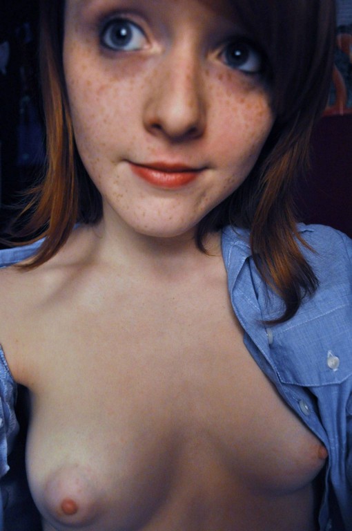 Young Teen Redhead With Freckles