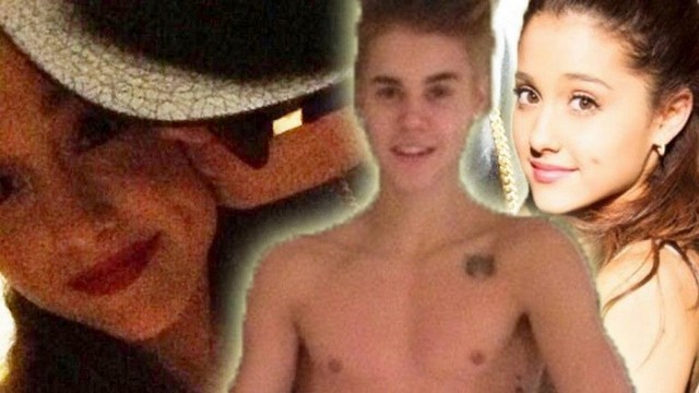 Ariana Grande And Justin Bieber Kissing Ariana Grande And Justin Bieber Kissing
