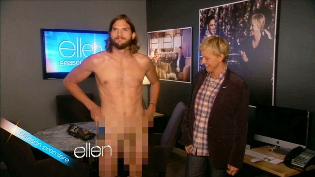 Ashton Kutcher Ellen Ashton Kutcher Ellen